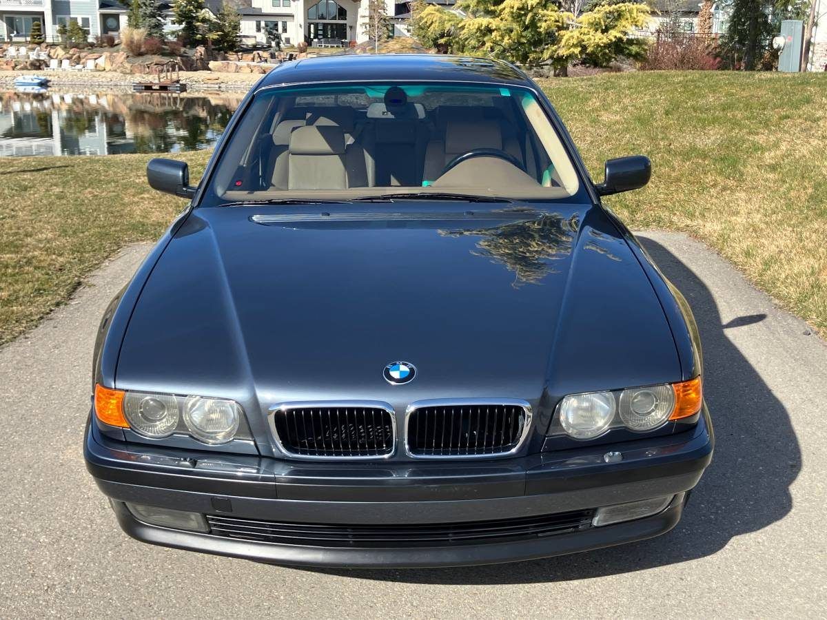 Front bumper has minor scuffs and paint chips